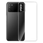 Smcase Xiaomi Poco M3 Kılıf Lüks Korumalı Silikon  Nano Ekran Koruyucu