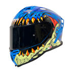 Sway Kapalı Kask Sw 867 Storm Mavi