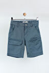 Erkek Bebek Poplin Şort