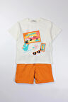 Mackays Erkek Çocuk Arabalı Penye Şort Takım