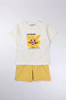Mackays Erkek Çocuk Aslanlı Penye Şort Takım