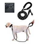 130 cm Reflektörlü Köpek Tasması Küçük Orta Büyük Köpek Gezdirme Kayışı Boyun Tasması Köpek İpi 1 Adet