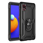 Smcase Samsung Galaxy A01 Core Kılıf Vega Yüzüklü Tank Silikon