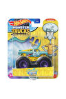 Monster Trucks Gösteri Dünyası Temalı 1:64 Arabalar Squidward HWN78