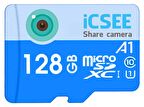 128 GB icsee Micro SD Kart Güvenlik Kameraları için Hafıza Kartı