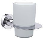 Line Bathroom Diş Fırçalık 128107 MASTER DİŞ FIRÇALIK BUZLU CAM Krom