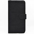 Smcase General Mobile GM 21 Pro Kılıf Kumaş Standlı Cüzdan