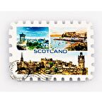 İskoçya Edinburgh Pul Magnet