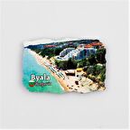 Bulgaristan Temalı Fresco Magnet