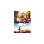 Hollanda Temalı Taş Magnet