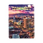 Jamaika Temalı Taş Magnet