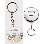 Kosova Temalı Anahtarlık Kapak Açacak