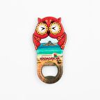 Madagaskar Temalı Baykuş Magnet Kapak Açacak