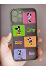 Iphone 12 Pro Max Uyumlu Mickey Mouse Tasarım Hux Kılıf