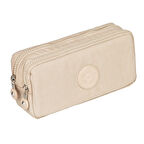 Relaxion Suya Dayanıklı Klinkır Kumaş 2 Bölmeli Kalemlik & Kalem Kutusu Cüzdan Tipi