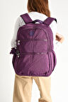 Ultra Hafif Çok Cepli Su Geçirmez Sırt Çantası Unisex Mor (Model: 571-2G) 
