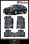 Rizline Honda Civic Sedan 2016-2021 3D Havuzlu Paspas