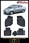 Rizline Honda City 2002-2008 3D Havuzlu Paspas