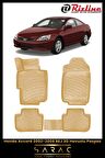 Rizline Honda Accord 2002-2008 BEJ 3D Havuzlu Paspas