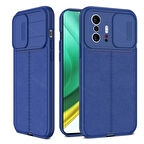 Gpack Xiaomi Mi 11T Kılıf Kamera Sürgülü Deri Dokulu Mat Silikon