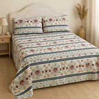 YÜZDE YÜZ PAMUKLU ÇİFT KİŞİLİK PİKE