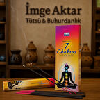 Darshan 7 Chakras Tütsü 1 Paket 20 Çubuk Tütsü