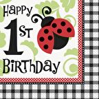 PEÇETE 1ST BİRTHDAY UĞURBÖCEĞİ 16'LI