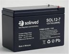 Solinved 12V 7Ah Kuru Akü Premium