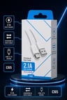 2'li USB-A to Micro USB 2.1A Şarj ve Data Kablosu