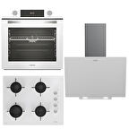 Altus ALA 322 W Fırın 159 DW Ocak ALA 527 W Davlumbaz Ankastre Set