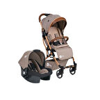 4 Baby Drone Kabin Travel Sistem Bebek Arabası Gold 