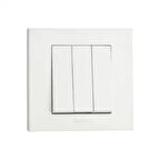 Ovivo Grano Beyaz Üçlü Anahtar