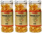 Omega 3-6-9 Balık Yağı 3x200 Kapsül