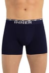 Just Inner Erkek Pamuklu Boxer Kabartma Bel Lastikli İç Giyim Konforu (135001)