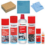 WÜRTH MULTİ ARAÇ TEMİZLEME SETİ 9 PARÇA