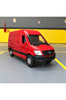 Mercedes-benz Sprinter 1/36 Ölçek *c&c Model Garage* Çek Bırak Metal Model Araba Oyuncak