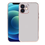 Gpack Apple iPhone 11 Kılıf Viyana Kenarları Renkli Kamera Korumalı Silikon