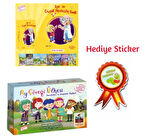 GİZEMLİ BAHÇE 2.SINIF EGE İLE ÇILGIN PROFESÖR BANİ HİKAYE SETİ -  AY ÇÖREĞİ ÜLKESİ'NDE ATASÖZLERİ VE DEYİMLER 10'LU HİKAYE SETİ