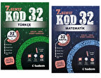 TUDEM YAYINLARI 7.SINIF KOD 32 TÜRKÇE - MATEMATİK