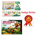 GİZEMLİ BAHÇE 1.SINIF PÜSKÜL GERİ DÖNÜŞÜMÜ ANLATIYOR 10'LU HİKAYE - ARKADAŞIM OLURMUSUN 10'LU HİKAYE SETİ