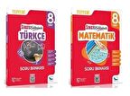 8.SINIF TÜRKÇE + MATEMATİK  SORU BANKASI SINAV KALİTESİNDE (2 KİTAP)
