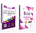 KARE KÖK YAYINLARI LGS 8.SINIF FEN BİLİMLERİ BECERİ TEMELLİ SORULAR + FEN BİLİMLERİ 20'Lİ DENEME
