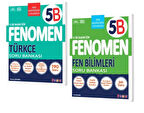 FENOMEN YAYINLARI 5 Türkçe B Soru Bankası + Fen Bilimleri B Soru Bankası