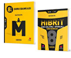 HIZ YAYINLARI 8. Sınıf Matematik Soru Bankası + Hibrit Soru Bankası (Konu Anlatımlı - Etkinlikli)