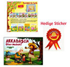 GİZEMLİ BAHÇE 1.SINIF TOMBİK İLE SIRIK 10'LU HİKAYE - ARKADAŞIM OLURMUSUN 10'LU HİKAYE SETİ