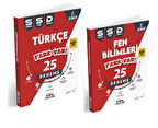 KORAY VAROL YAYINLARI 7.SINIF TÜRKÇE - FEN BİLİMLERİ 25'Lİ DENEME
