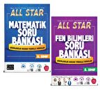 NEWTON YAYINLARI 8. SINIF ALL STAR MATEMATİK - FEN BİLİMLERİ SORU BANKASI (2 KİTAP)