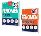 FENOMEN YAYINLARI 5 Türkçe B + Matematik B Soru Bankası