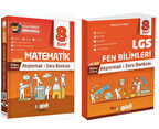 GİZLİ YAYINLARI 8. Sınıf LGS  Matematik + Fen Bilimleri Alıştırmalı Soru Bankası