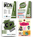 PRUVA AKADEMİ YAYINLARI 8.SINIF DİN KÜLTÜRÜ İKON SORU BANKASI+32 HAFTA DİN KÜLTÜRÜ DENEME+DİN KÜLTÜRÜ SORULAR KONUŞUYOR+HEDİYE